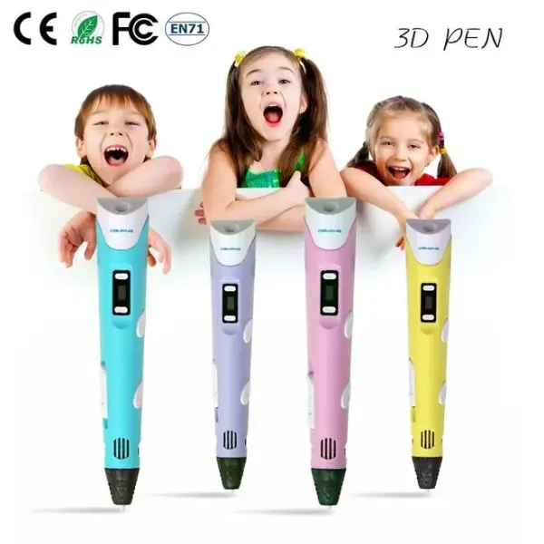 3D Kalem V2 - (Renkli Filament Seti Hediyeli) - 1