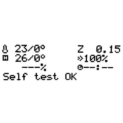 Selftest (MK3 and MK3S)