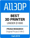 All3DP Best 3D Printer under 1000 USD