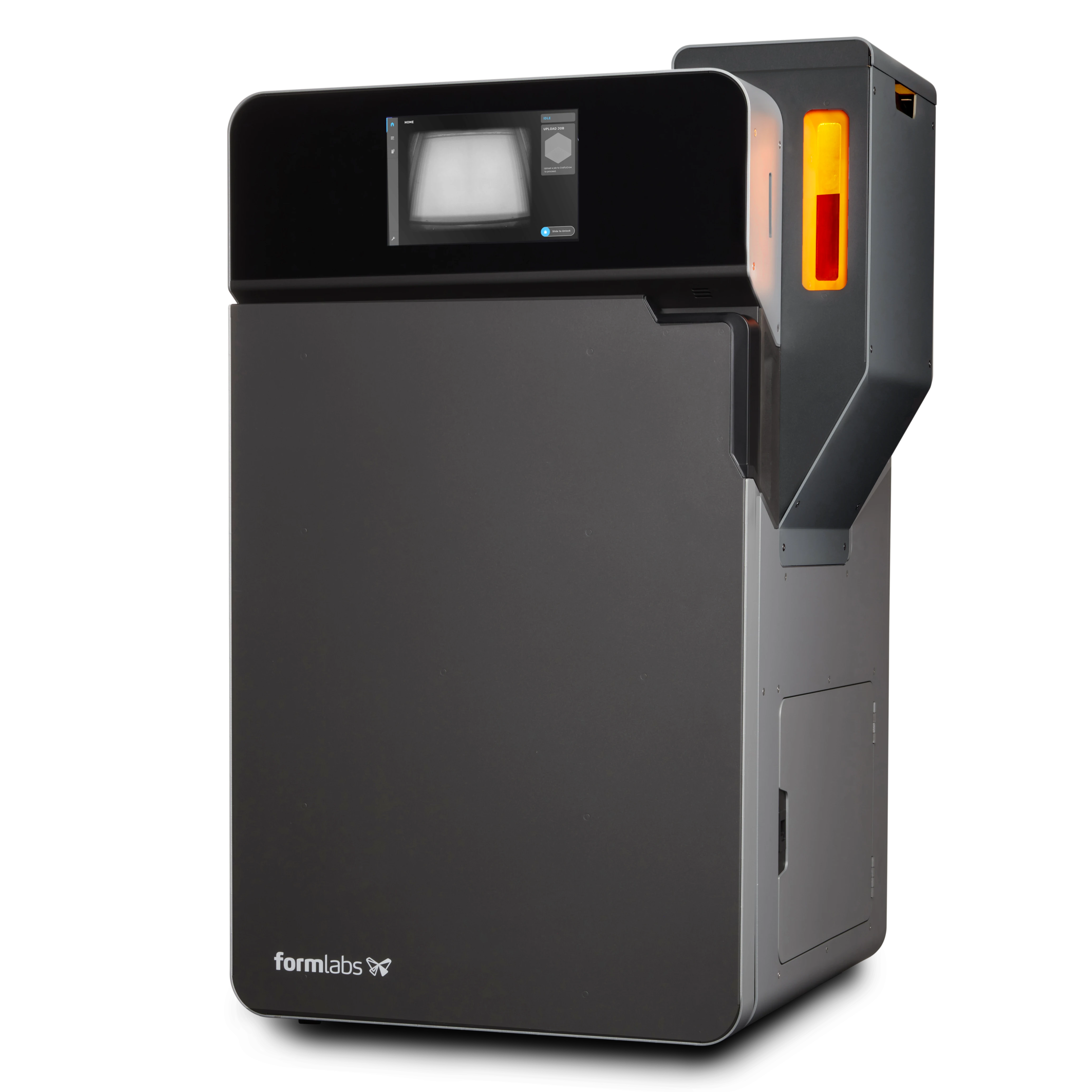 Formlabs Fuse 1+ 30W yazıcı, baskı haznesi ve ön görünüm