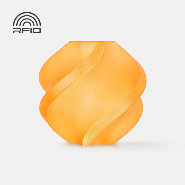 Bambu Lab PETG Translucent-Translucent Orange 1Kg Filament - 1