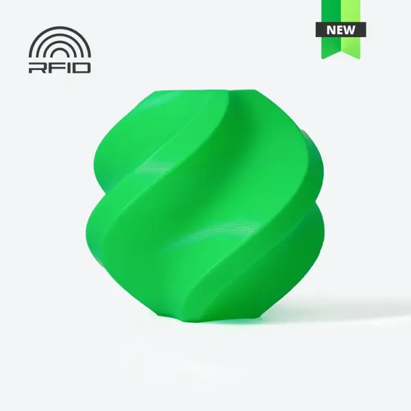 Bambu Lab PLA Basic-Bambu Green (Refill) 1Kg Filament - 1
