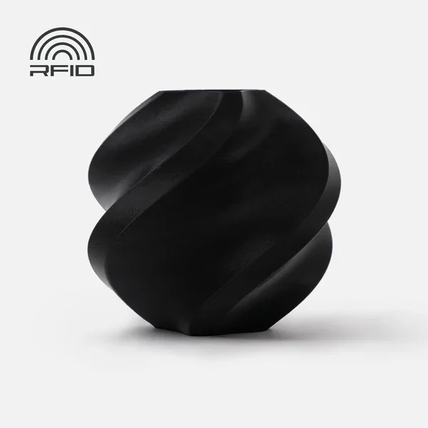 Bambu Lab PLA Basic-Black (Refill) 1Kg Filament - 1