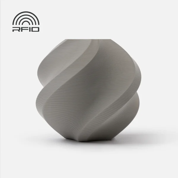 Bambu Lab PLA Basic-Gray (Refill) 1Kg Filament - 1