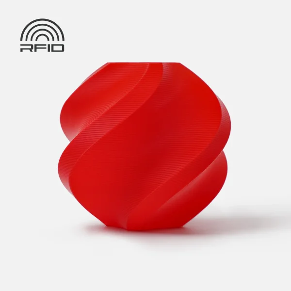 Bambu Lab PLA Basic-Red (Refill) 1Kg Filament - 1