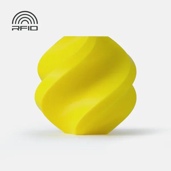 Bambu Lab PLA Basic-Yellow (Refill) 1Kg Filament - 1