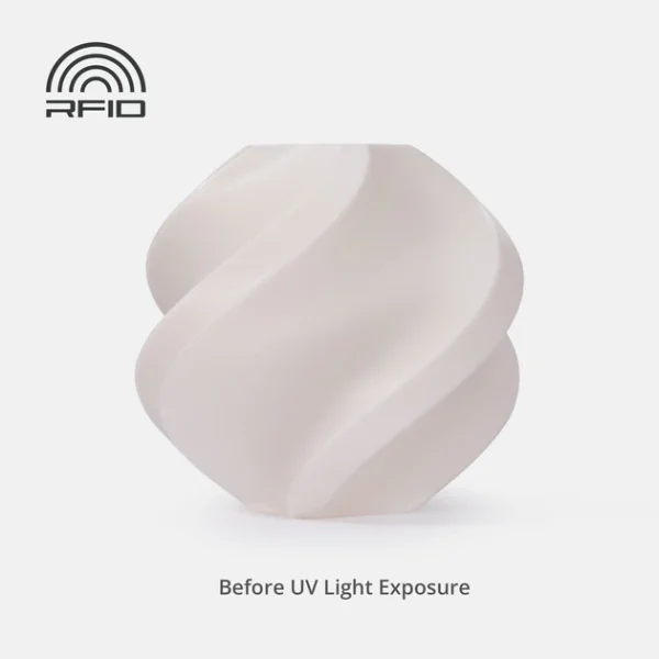 Bambu Lab PLA Dynamic - White to Coral 1Kg Filament - 3