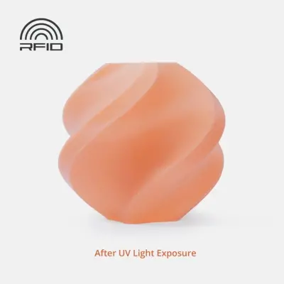 Bambu Lab PLA Dynamic - White to Coral 1Kg Filament - 4