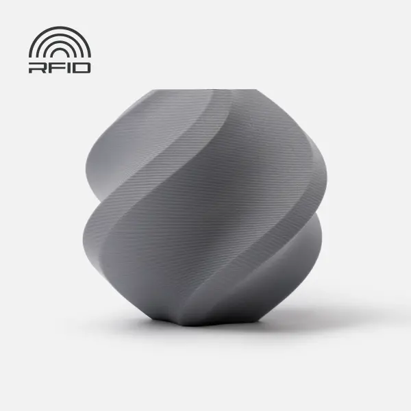 Bambu Lab PLA Matte-Ash Gray 1Kg Filament - 1
