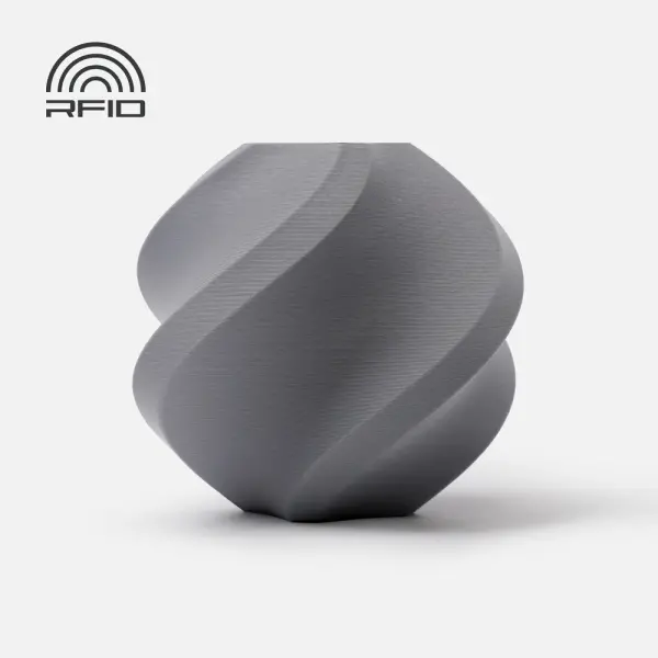 Bambu Lab PLA Matte-Ash Gray (Refill) 1Kg Filament - 1