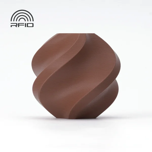 Bambu Lab PLA Matte-Dark Brown (Refill) 1Kg Filament - 1