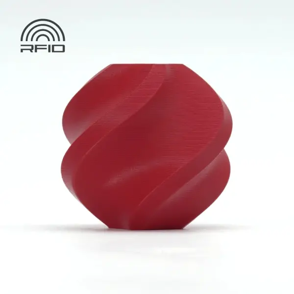 Bambu Lab PLA Matte-Dark Red 1Kg Filament - 1