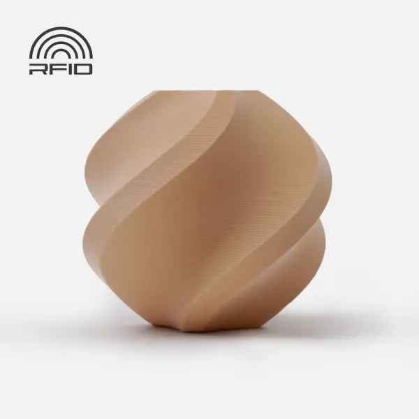 Bambu Lab PLA Matte-Latte Brown (Refill) 1Kg Filament - 1
