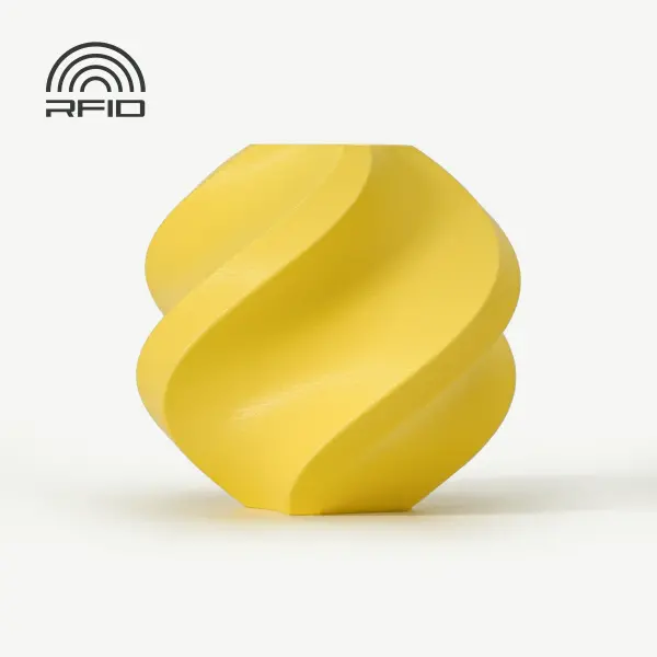 Bambu Lab PLA Matte-Lemon Yellow 1Kg Filament - 1