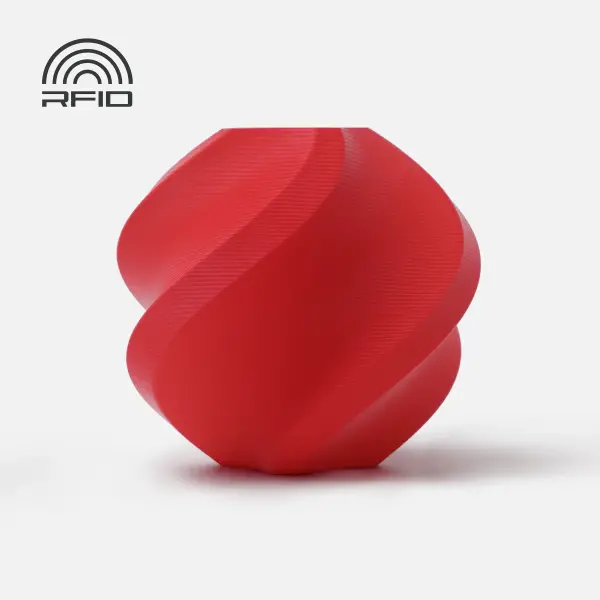 Bambu Lab PLA Matte-Scarlet Red 1Kg Filament - 1