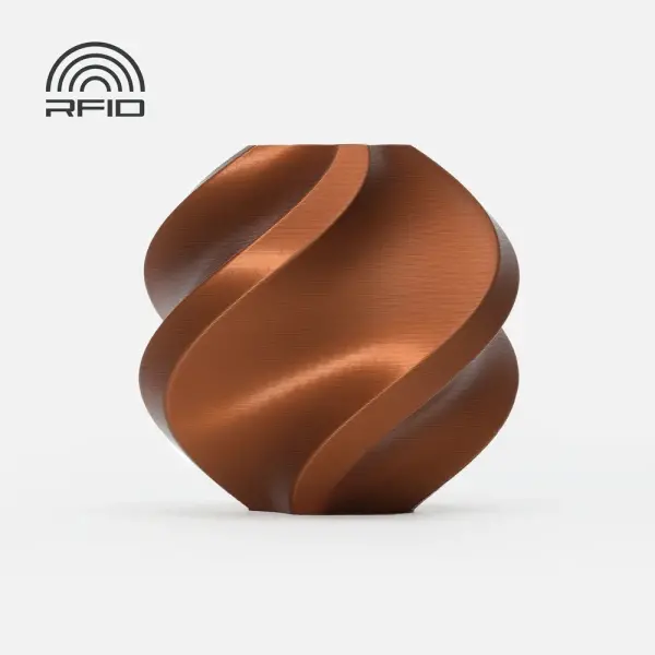 Bambu Lab PLA Silk-Copper 1Kg Filament - 1