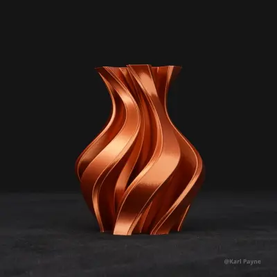 Bambu Lab PLA Silk-Copper 1Kg Filament - 2