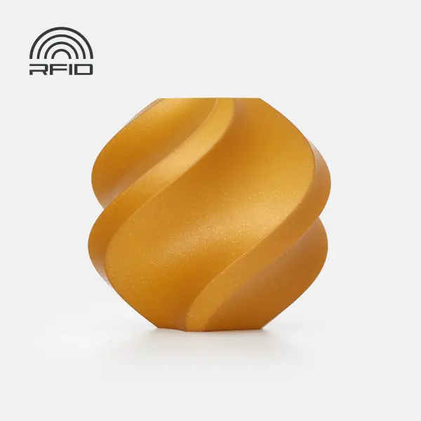 Bambu Lab PLA Sparkle-Classic Gold Sparkle 1Kg Filament - 1