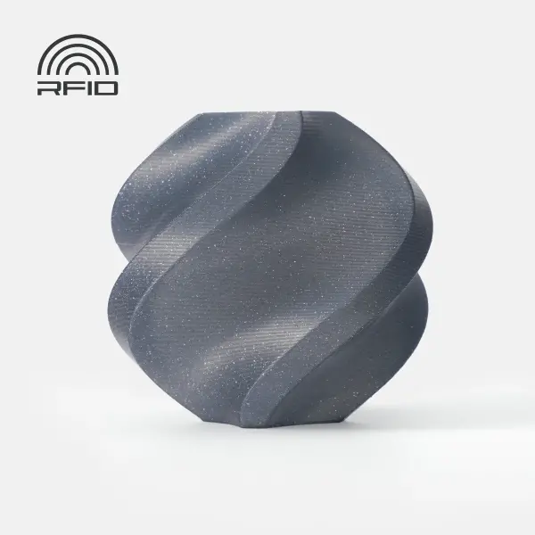 Bambu Lab PLA Sparkle-Slate Gray Sparkle 1Kg Filament - 1