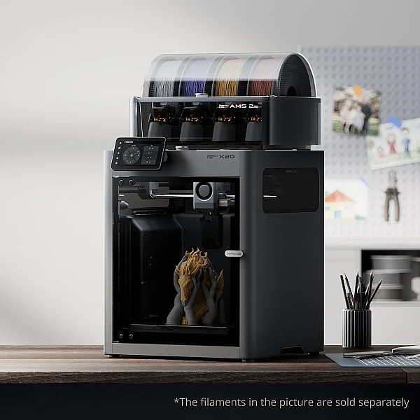 Bambu Lab X2D Combo 3D Printer - 8