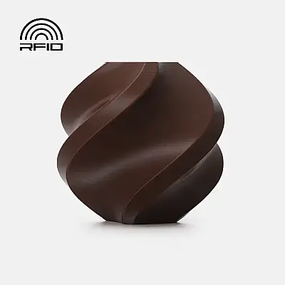 Bambu PETG Basic-Dark Brown- with Bambu Reusable Spool 1Kg Filament - Bambu Lab