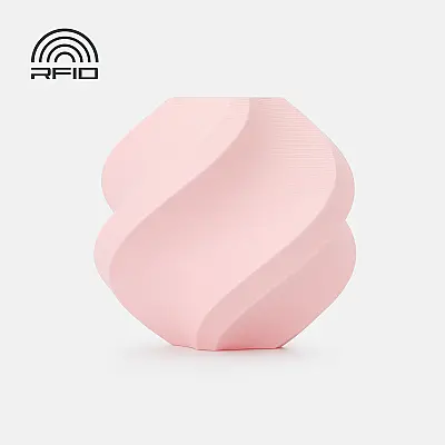 Bambu PLA Pure-Milky Pink- with Bambu Reusable Spool 1Kg Filament - Bambu Lab