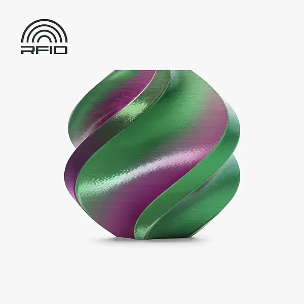 Bambu PLA Silk-Mystic Magenta 1Kg Filament - 1