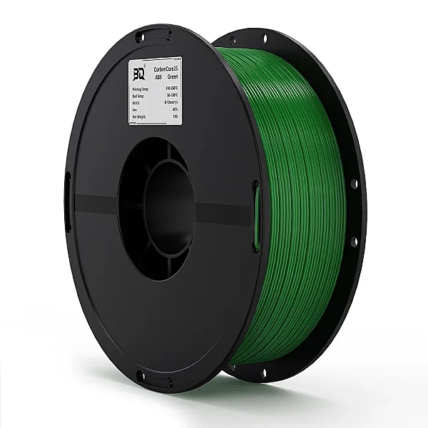 BIQU ABS CarbonCore25 Green 1Kg Filament - 1