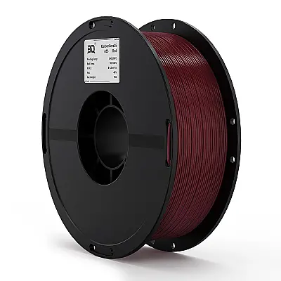 BIQU ABS CarbonCore25 Red 1Kg Filament - BIQU