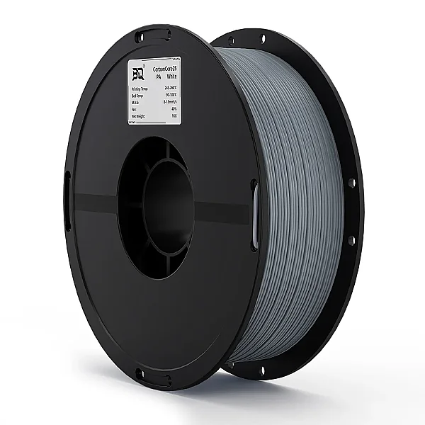 BIQU PA CarbonCore25 White 1Kg Filament - 1