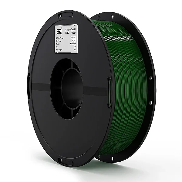 BIQU PETG CarbonCore25 Green 1Kg Filament - 1