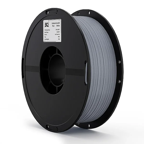BIQU PLA CarbonCore25 White 1Kg Filament - 1