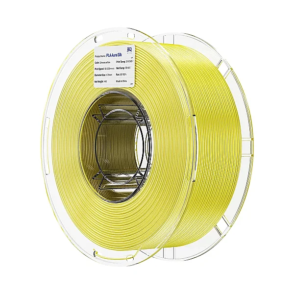 BIQU PLA Silk Cheese yellow 1Kg Filament - 1