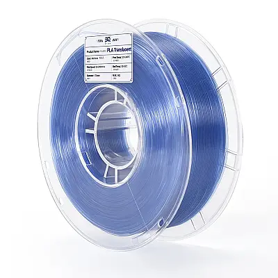 BIQU PLA Translucent Mist Blue 1Kg Filament - BIQU