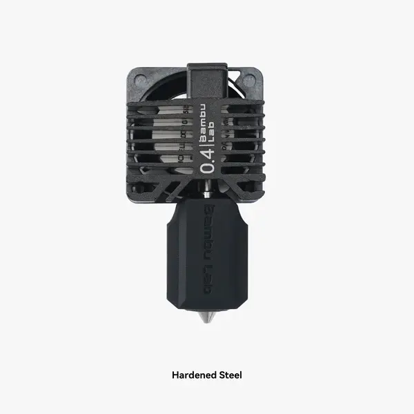 Complete hotend assembly with hardened steel nozzle -0.4mm For: P1P,P1S - 1