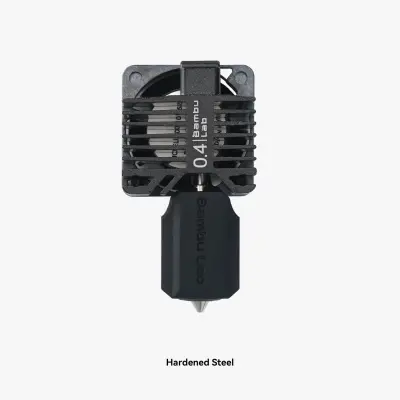 Bambu Lab Complete hotend assembly with hardened steel nozzle -0.4mm For: X1E - FAH013 - Bambu Lab