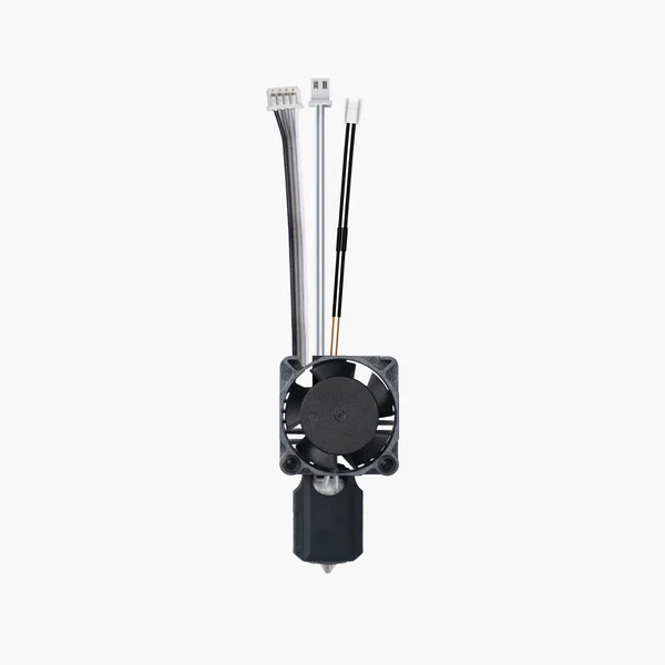 Complete hotend assembly with hardened steel nozzle -0.6mm For: P1P,P1S - Bambu Lab