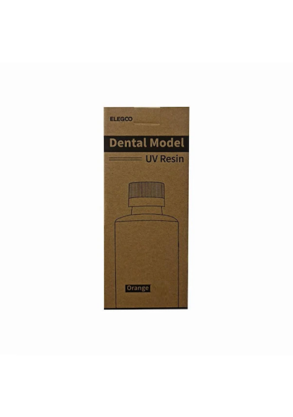 ELEGOO Dental Model UV Resin 500gr Orange - 1