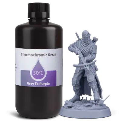 ELEGOO Thermochromic Resin 1000G (grey to purple) - 4