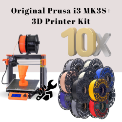Original Prusa i3 MK3S+ 3D Printer Kit Uzy Filament Bundle - 1