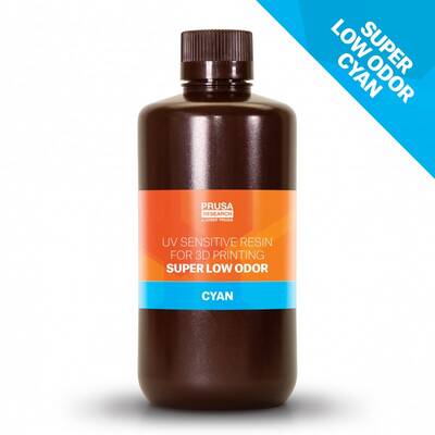 Prusa Super Low Odor Cyan Tough Resin 1Kg - 1