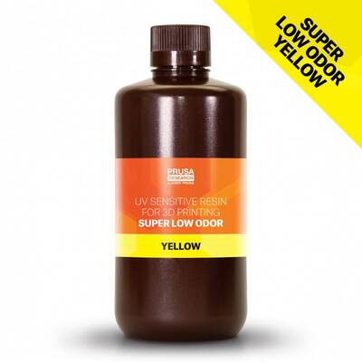 Prusa Super Low Odor Yellow Tough Resin 1Kg - 1