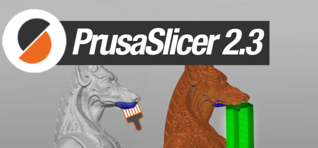 PrusaSlicer 2.3 çıktı! Paint-on supports, Ironing ve daha fazlası!
